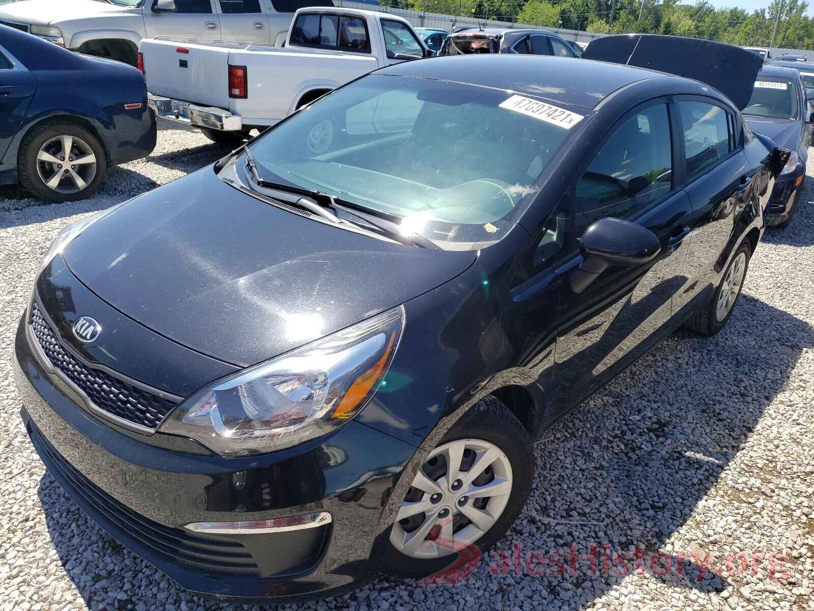 KNADM4A33H6106468 2017 KIA RIO