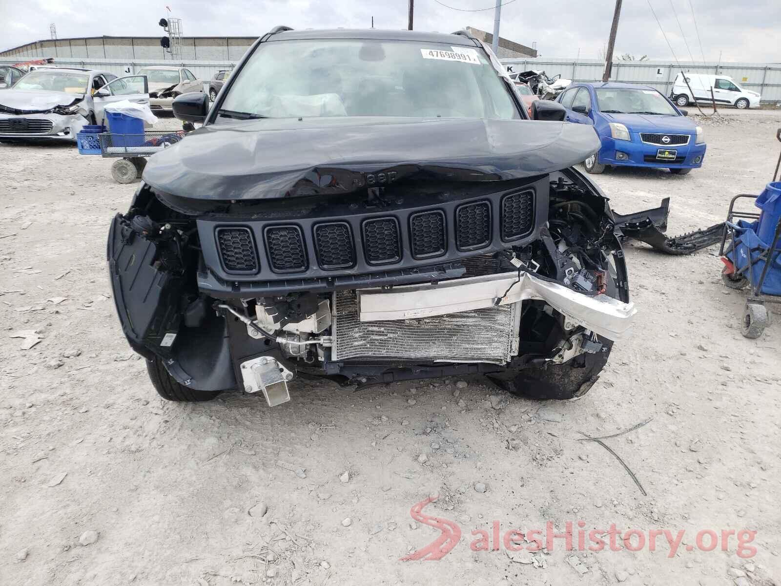 3C4NJDBB0LT139822 2020 JEEP COMPASS