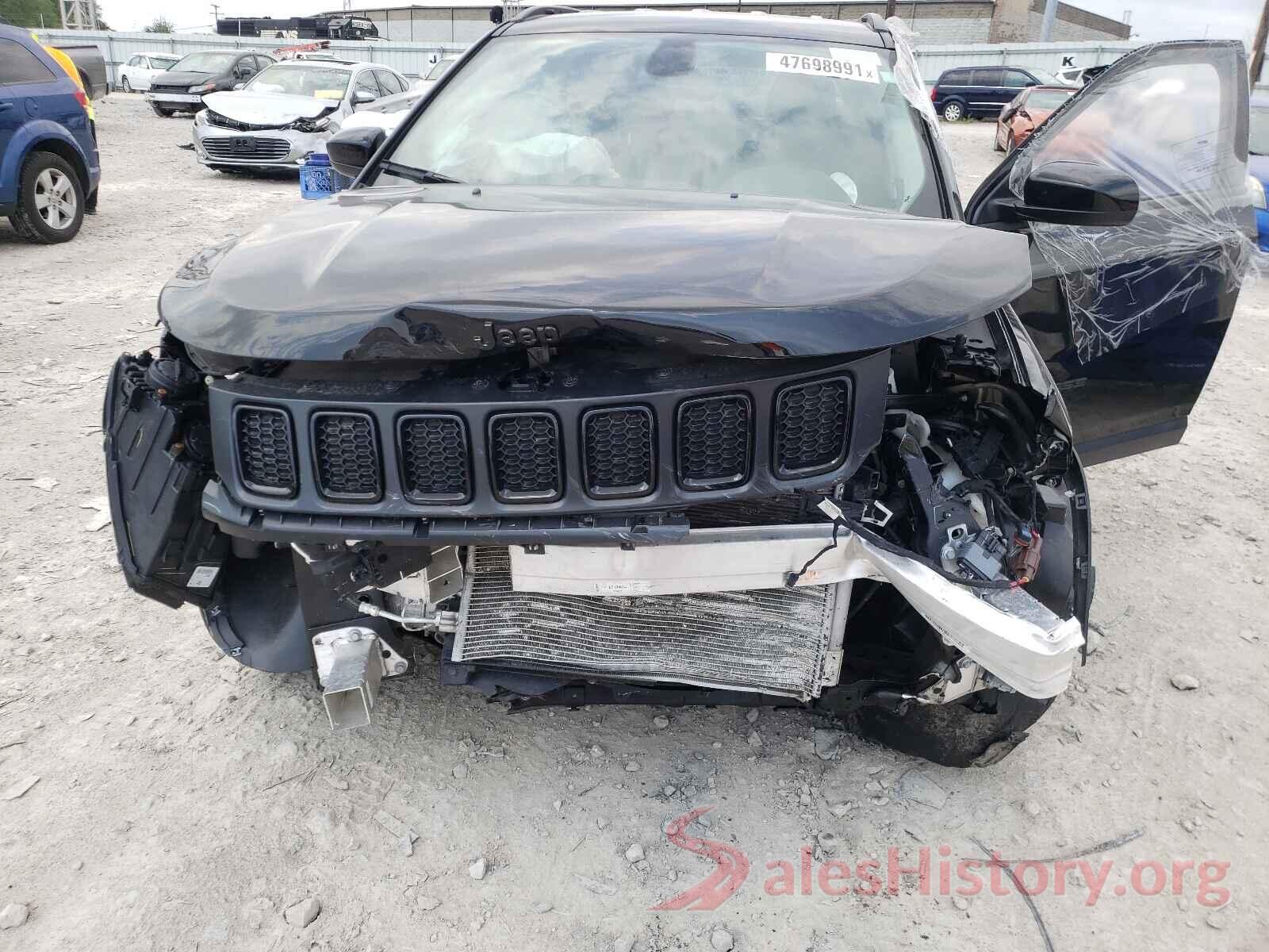 3C4NJDBB0LT139822 2020 JEEP COMPASS