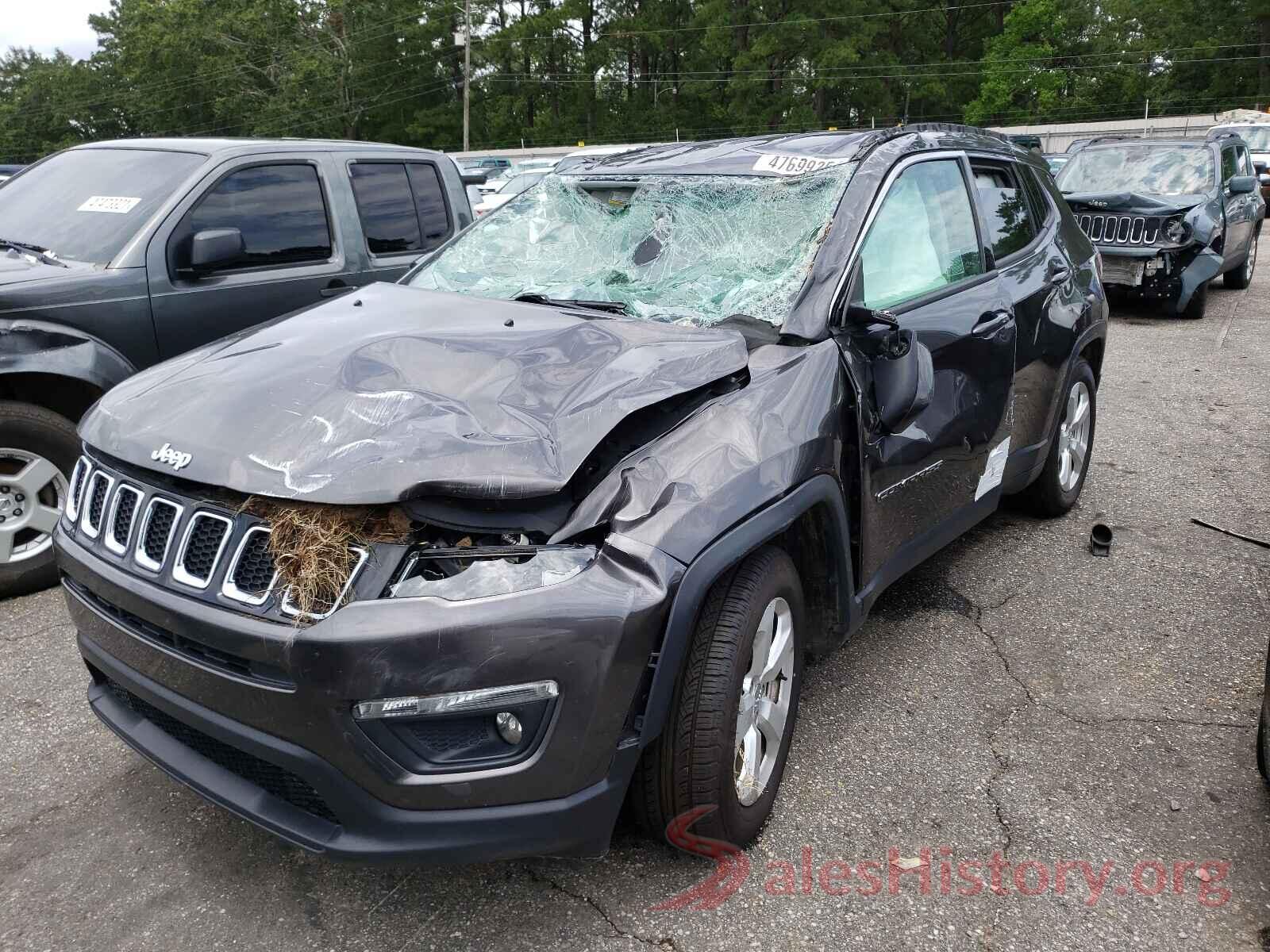 3C4NJCBBXHT690650 2017 JEEP COMPASS