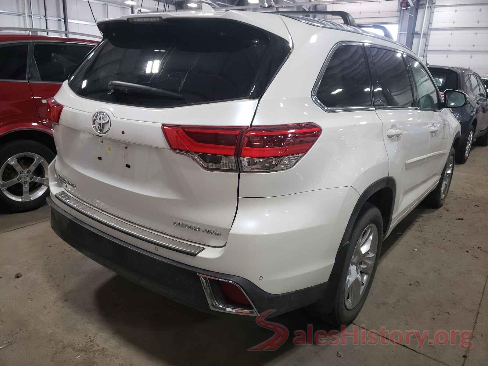 5TDDZRFH2KS991310 2019 TOYOTA HIGHLANDER