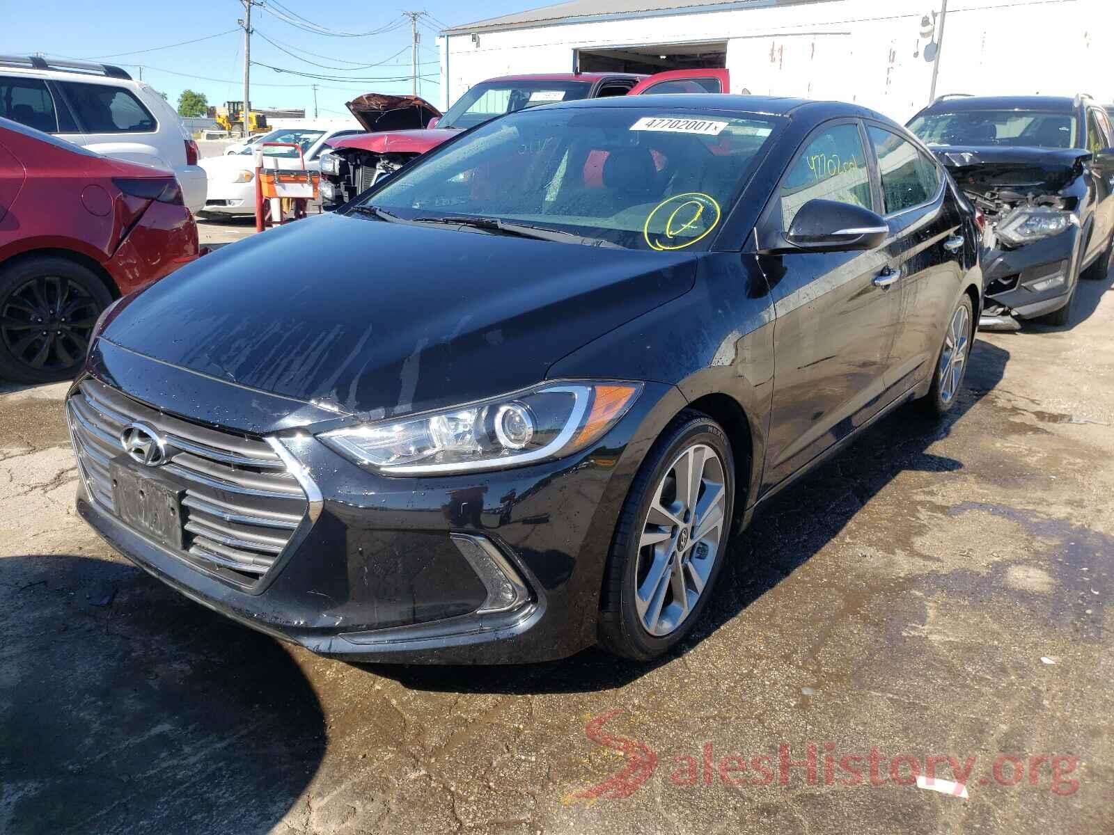 KMHD84LF8HU156305 2017 HYUNDAI ELANTRA