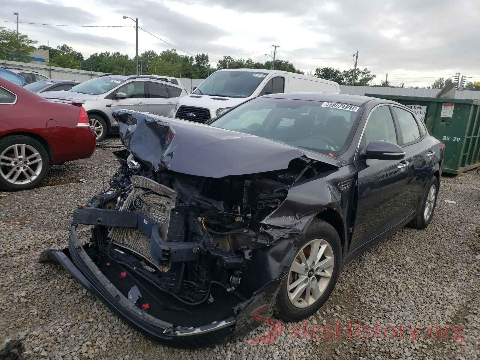 KNAGT4L34J5216955 2018 KIA OPTIMA