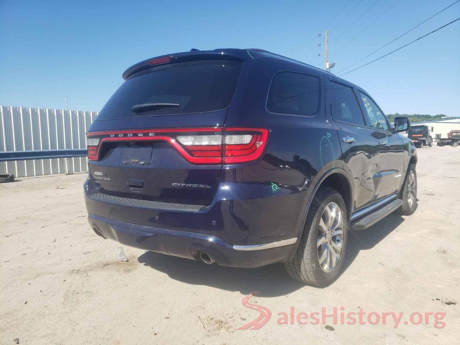 1C4SDJET2HC898536 2017 DODGE DURANGO