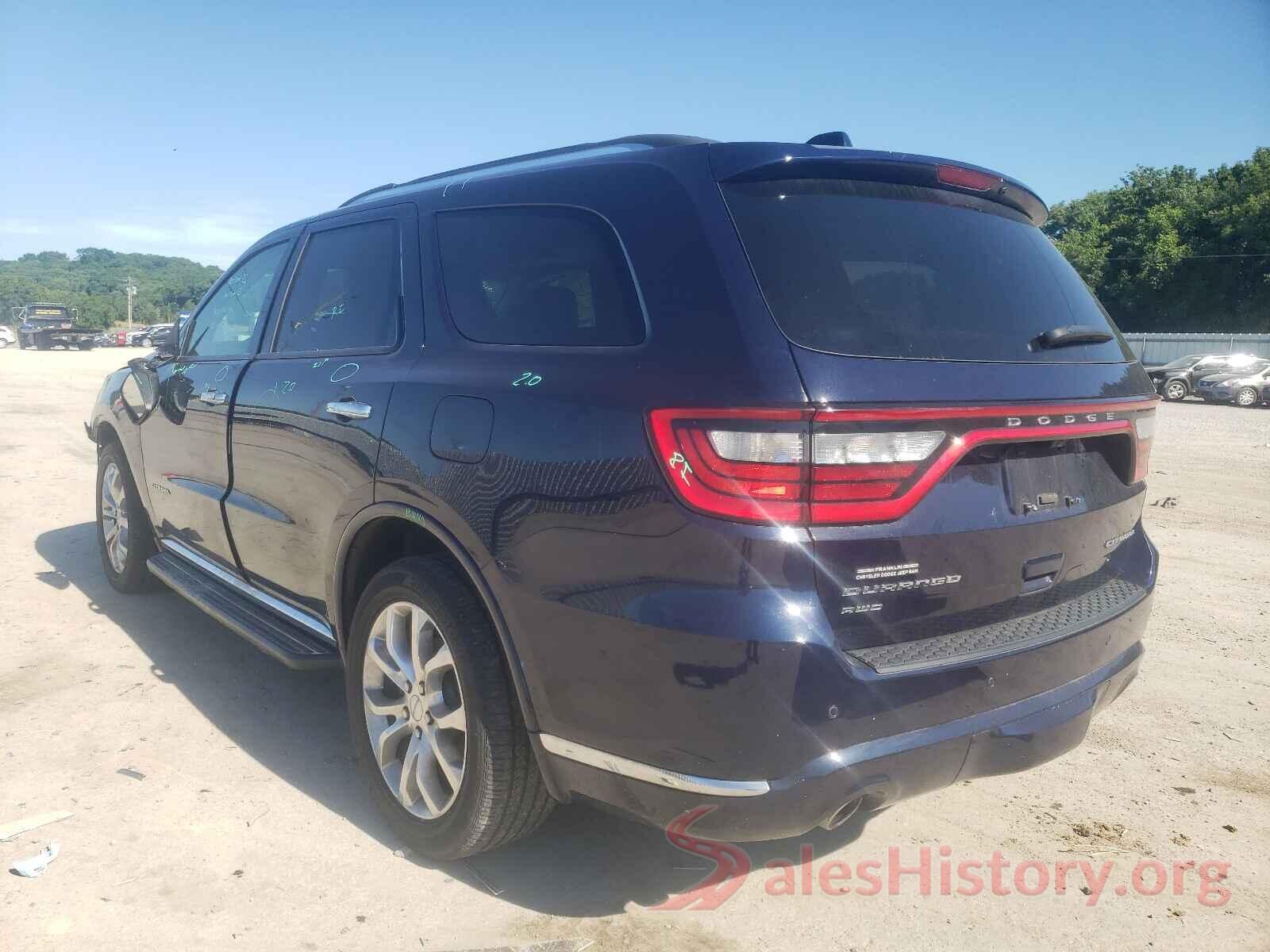 1C4SDJET2HC898536 2017 DODGE DURANGO