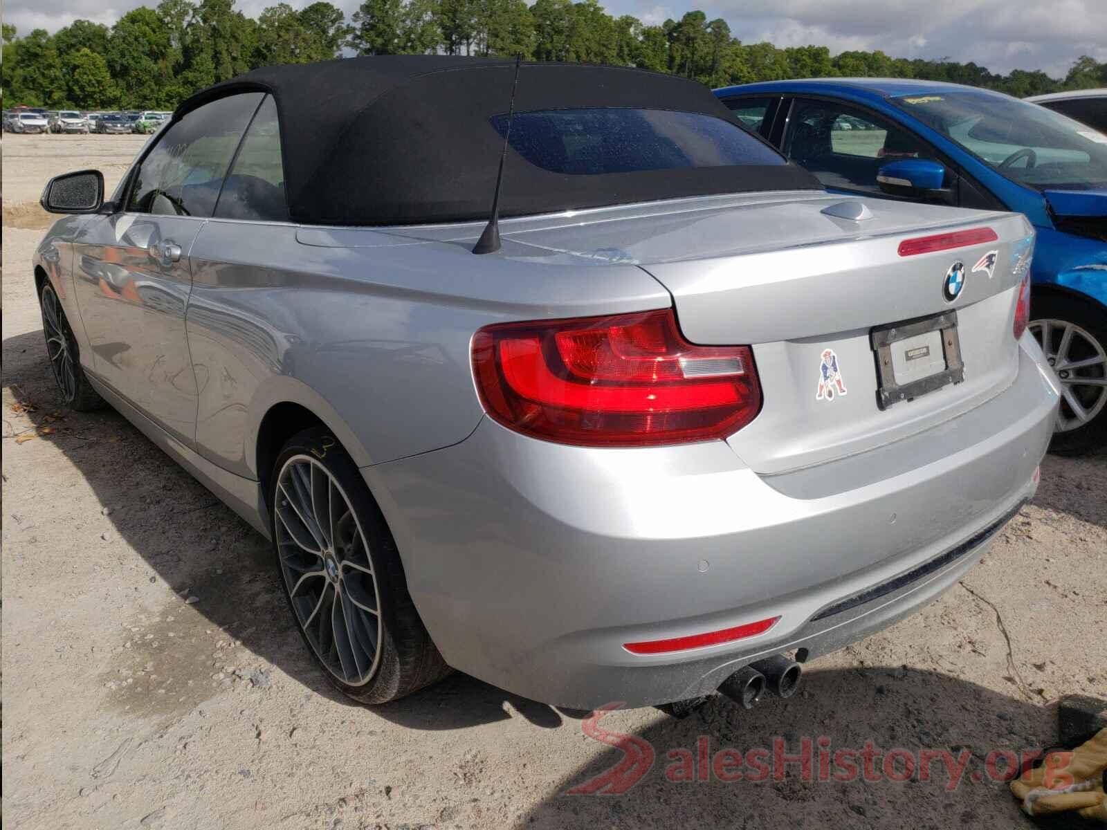 WBA1K9C59GV321717 2016 BMW 2 SERIES