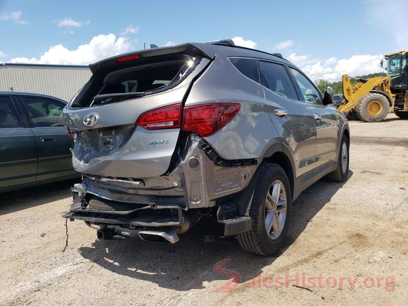 5XYZU3LB4JG551022 2018 HYUNDAI SANTA FE