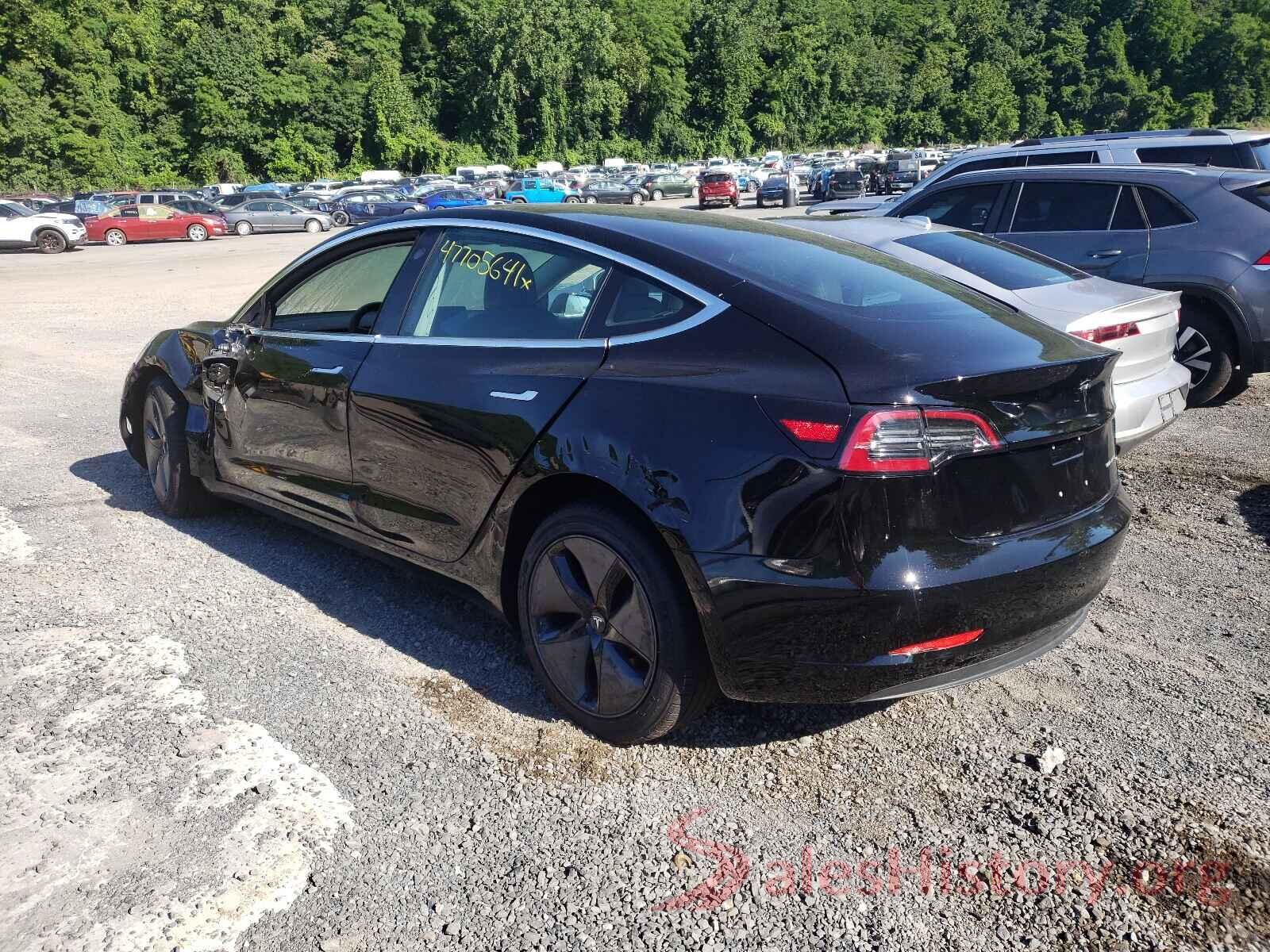 5YJ3E1EB3KF384407 2019 TESLA MODEL 3