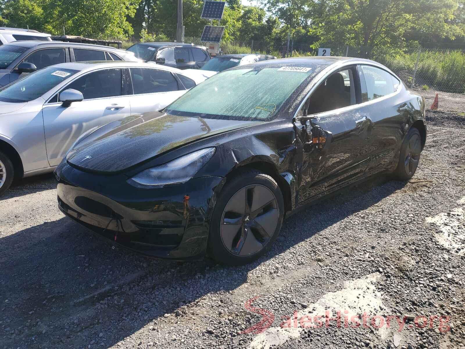 5YJ3E1EB3KF384407 2019 TESLA MODEL 3