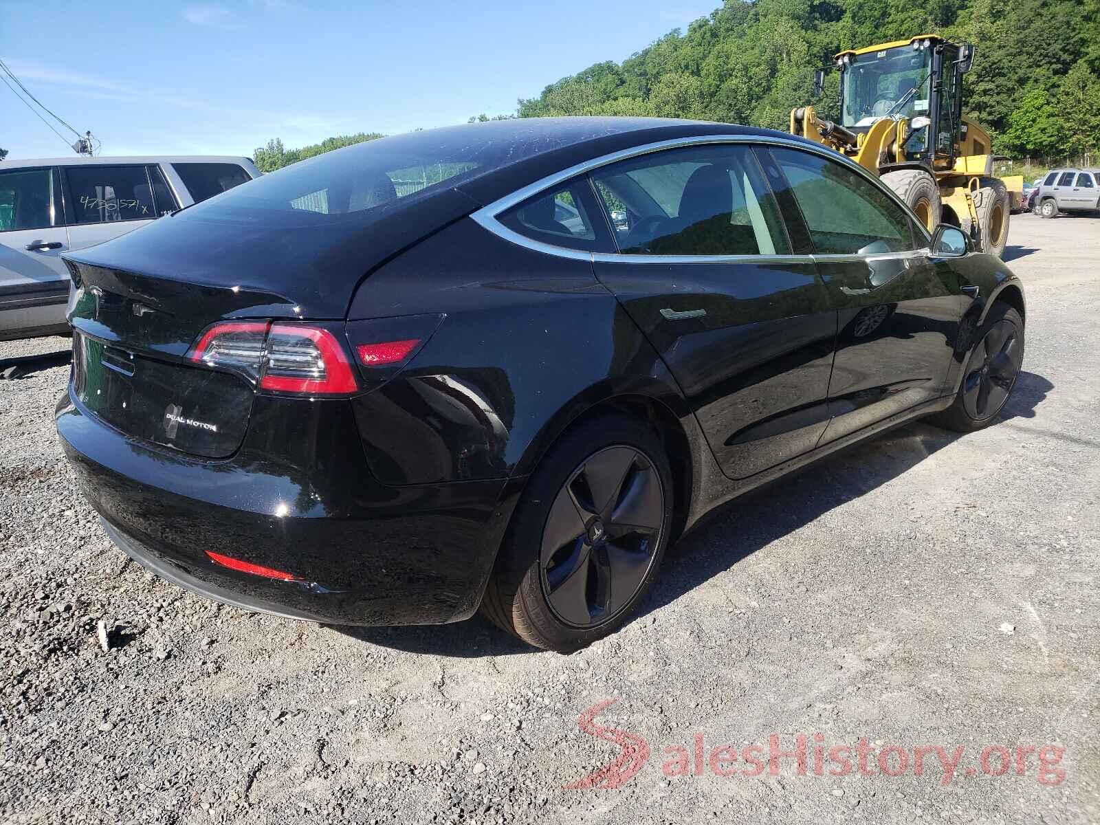 5YJ3E1EB3KF384407 2019 TESLA MODEL 3