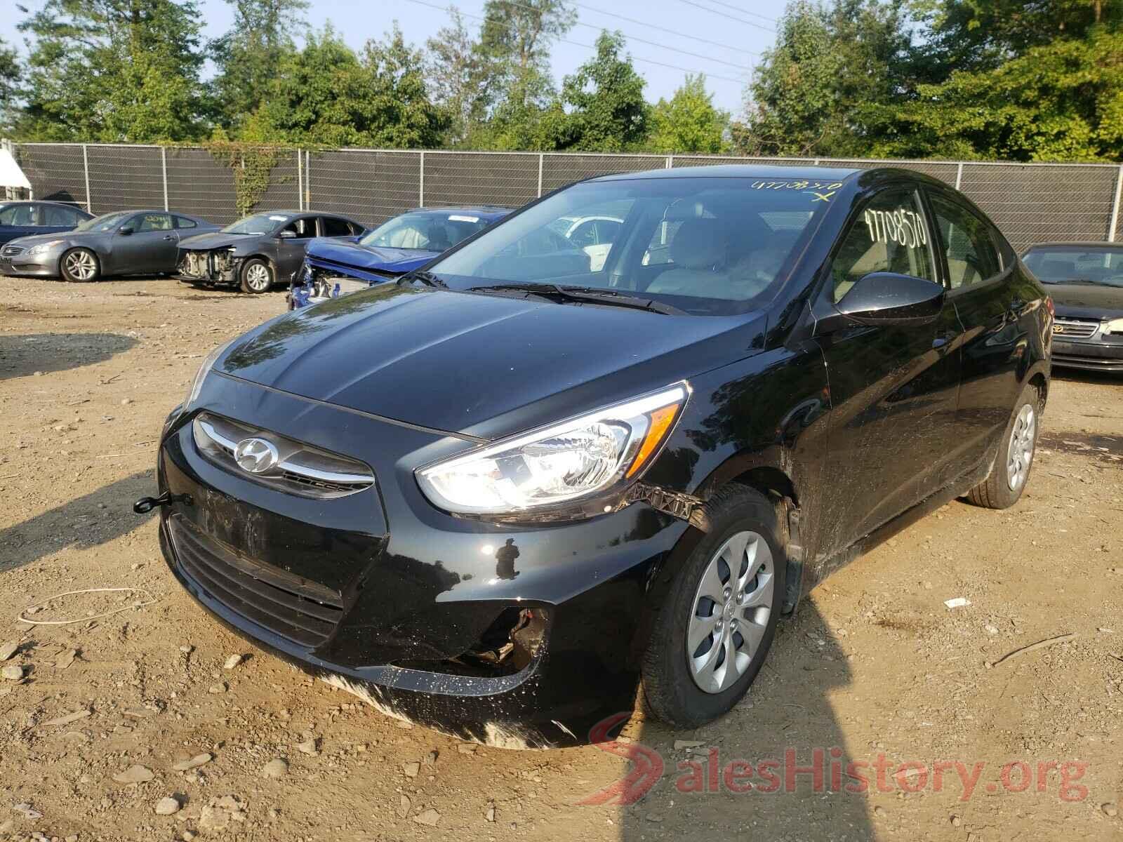 KMHCT4AE9GU158826 2016 HYUNDAI ACCENT