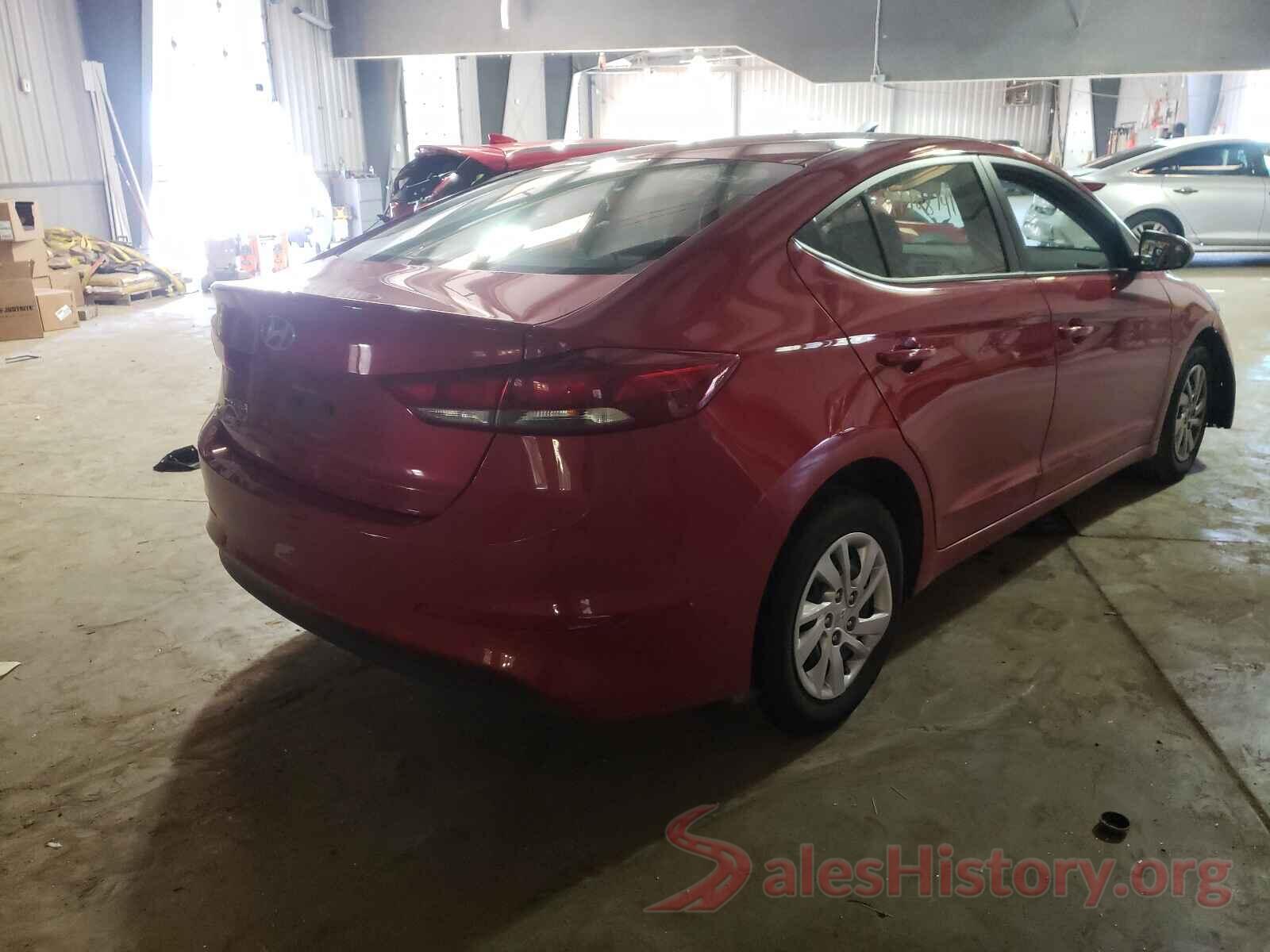 5NPD74LF3JH350019 2018 HYUNDAI ELANTRA