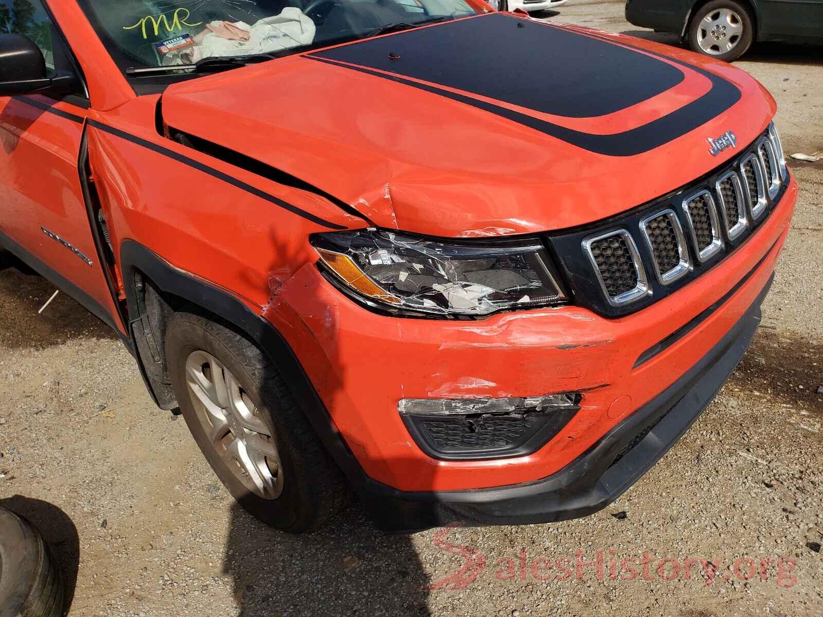 3C4NJCAB8JT181986 2018 JEEP COMPASS