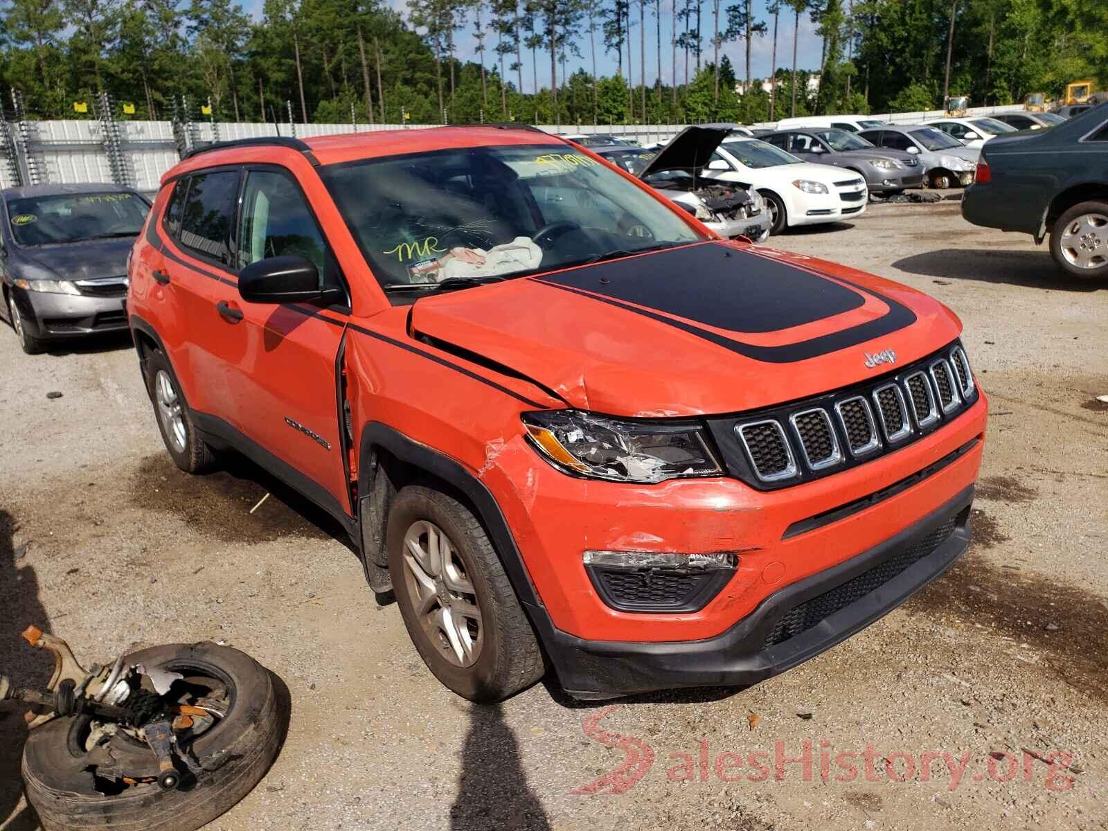 3C4NJCAB8JT181986 2018 JEEP COMPASS