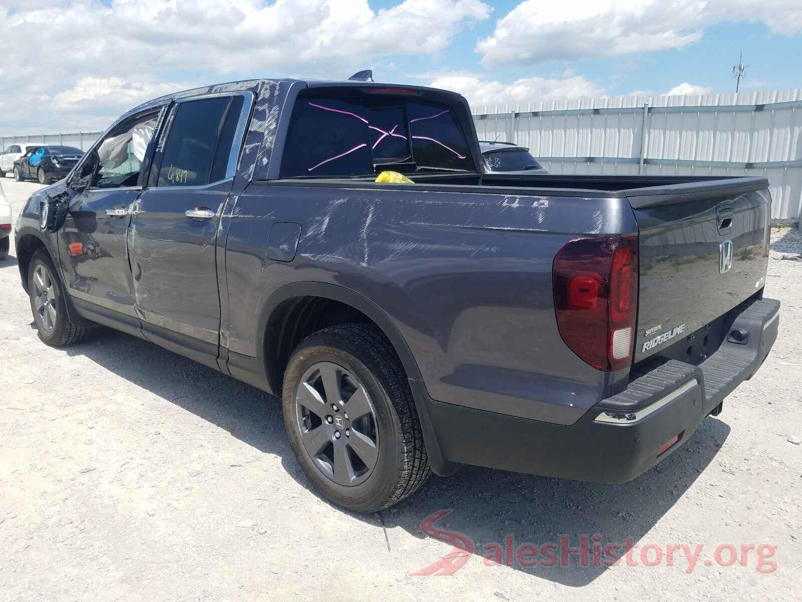 5FPYK3F70LB011368 2020 HONDA RIDGELINE