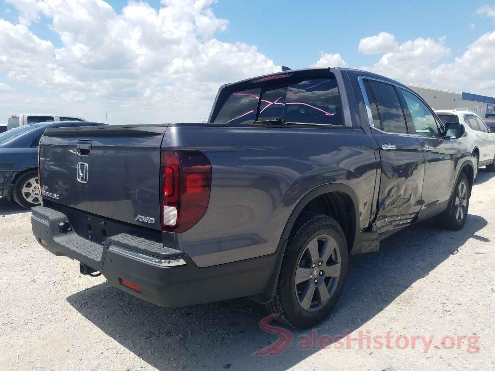 5FPYK3F70LB011368 2020 HONDA RIDGELINE