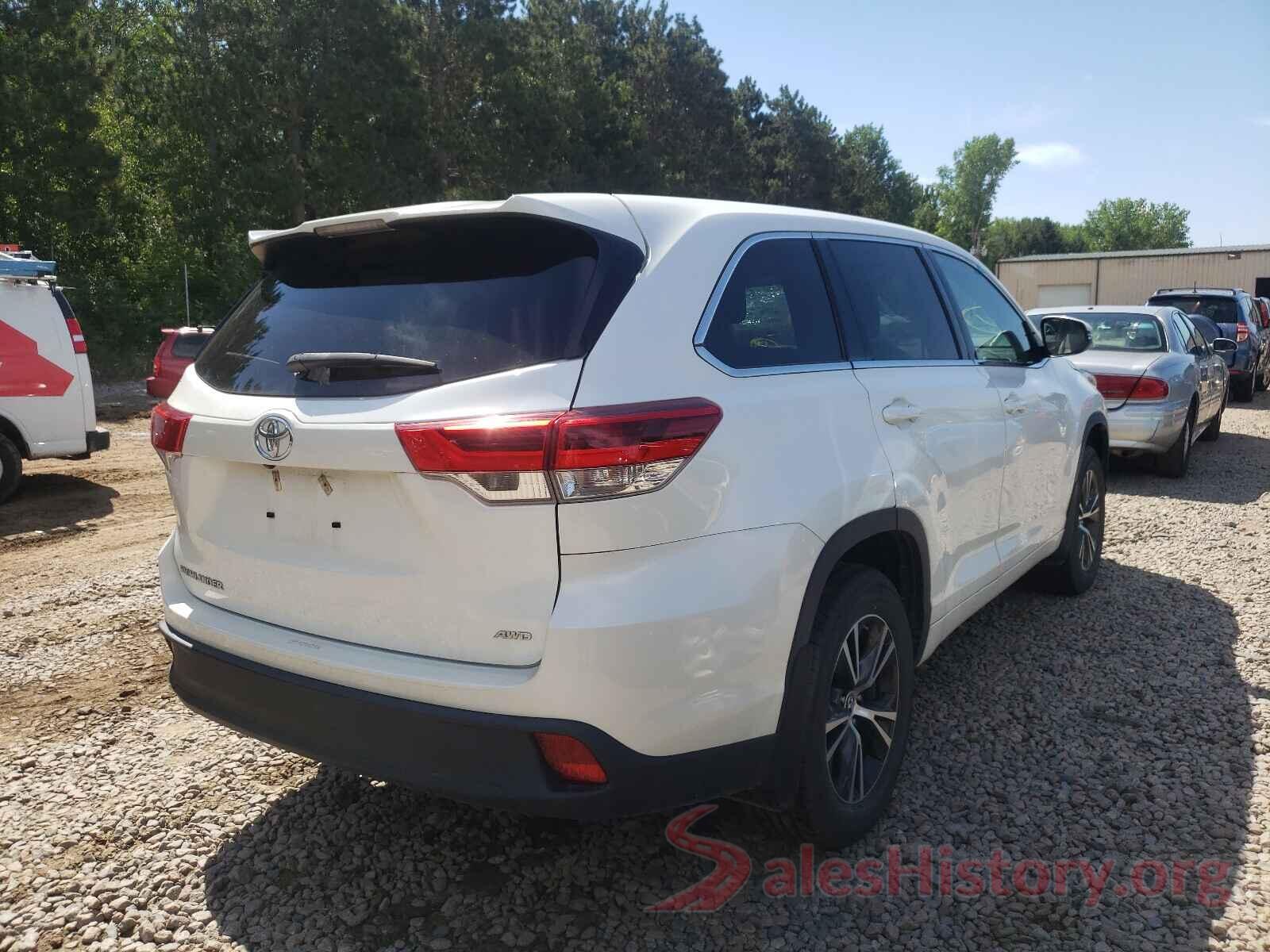 5TDBZRFH9HS392775 2017 TOYOTA HIGHLANDER