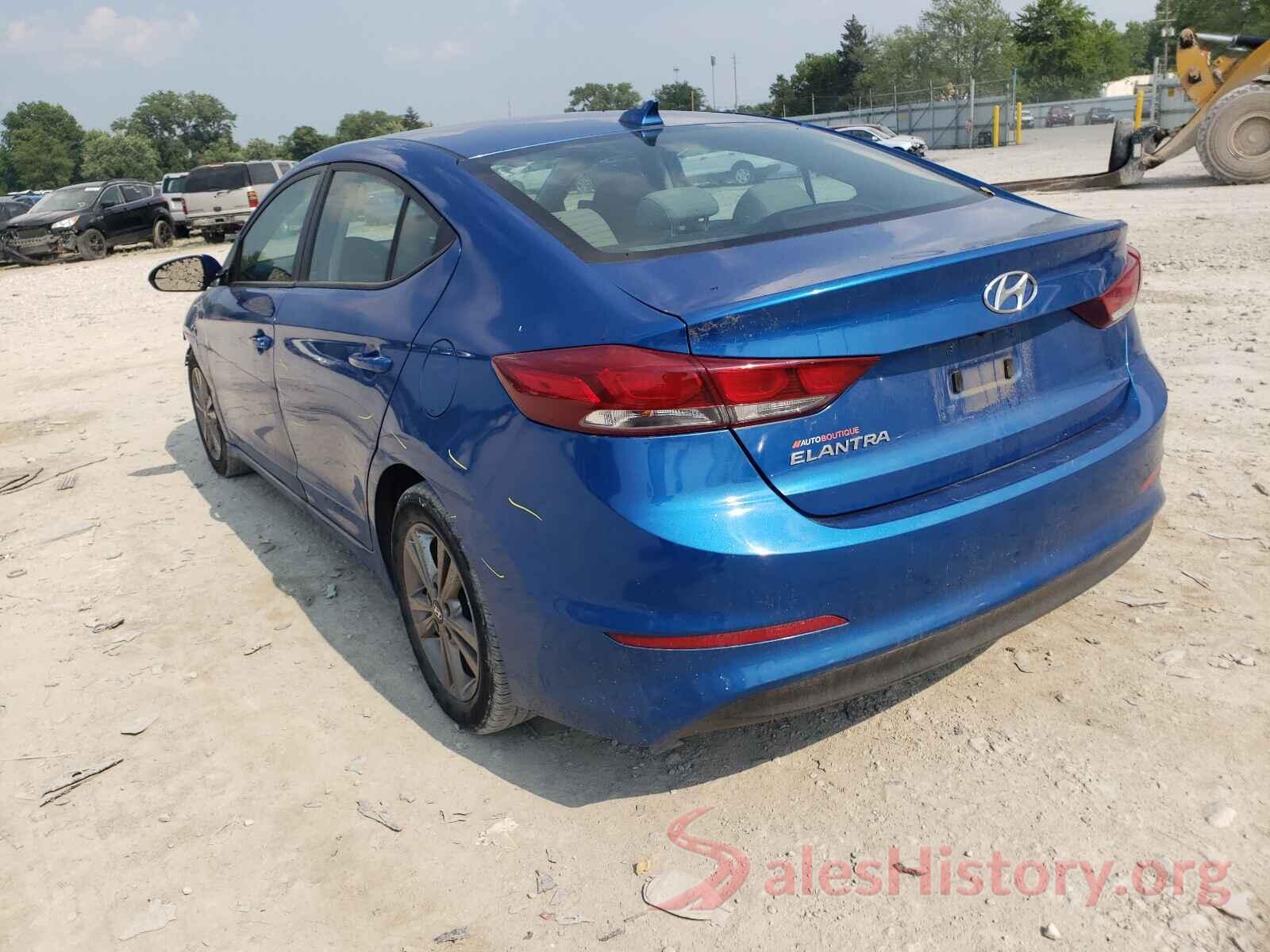 5NPD84LF6HH129196 2017 HYUNDAI ELANTRA