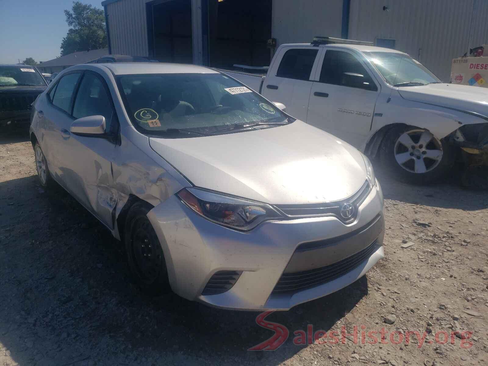 5YFBURHE7GP491538 2016 TOYOTA COROLLA