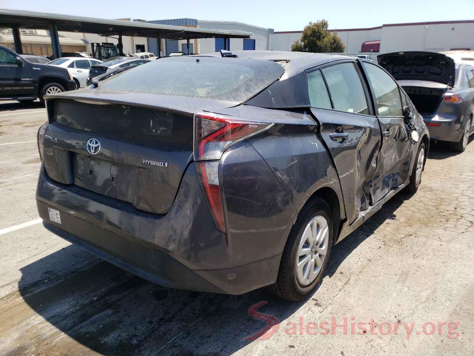 JTDKBRFU1G3013477 2016 TOYOTA PRIUS