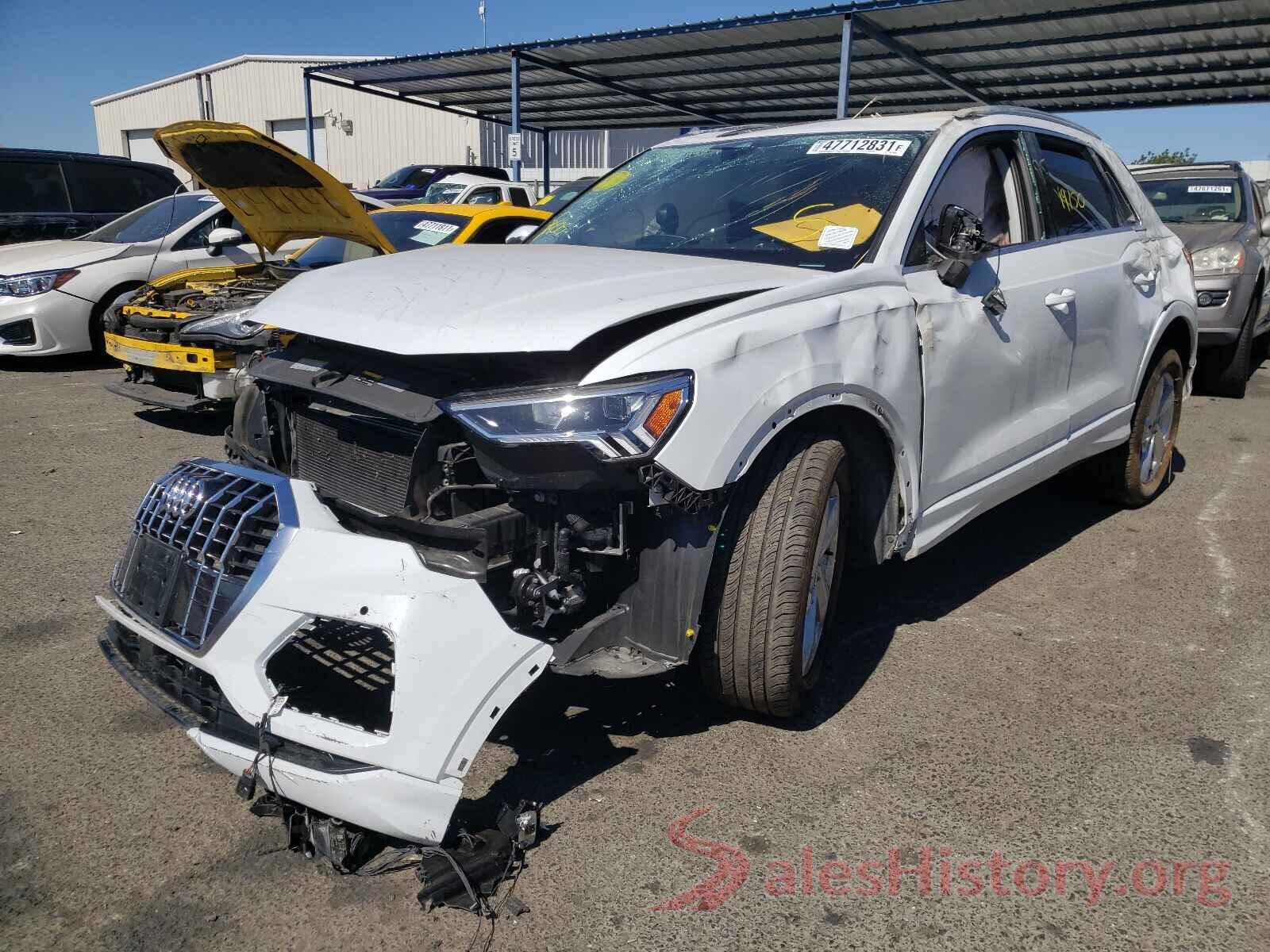 WA1BECF3XL1056016 2020 AUDI Q3