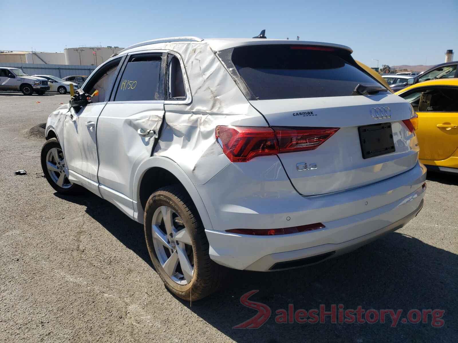 WA1BECF3XL1056016 2020 AUDI Q3