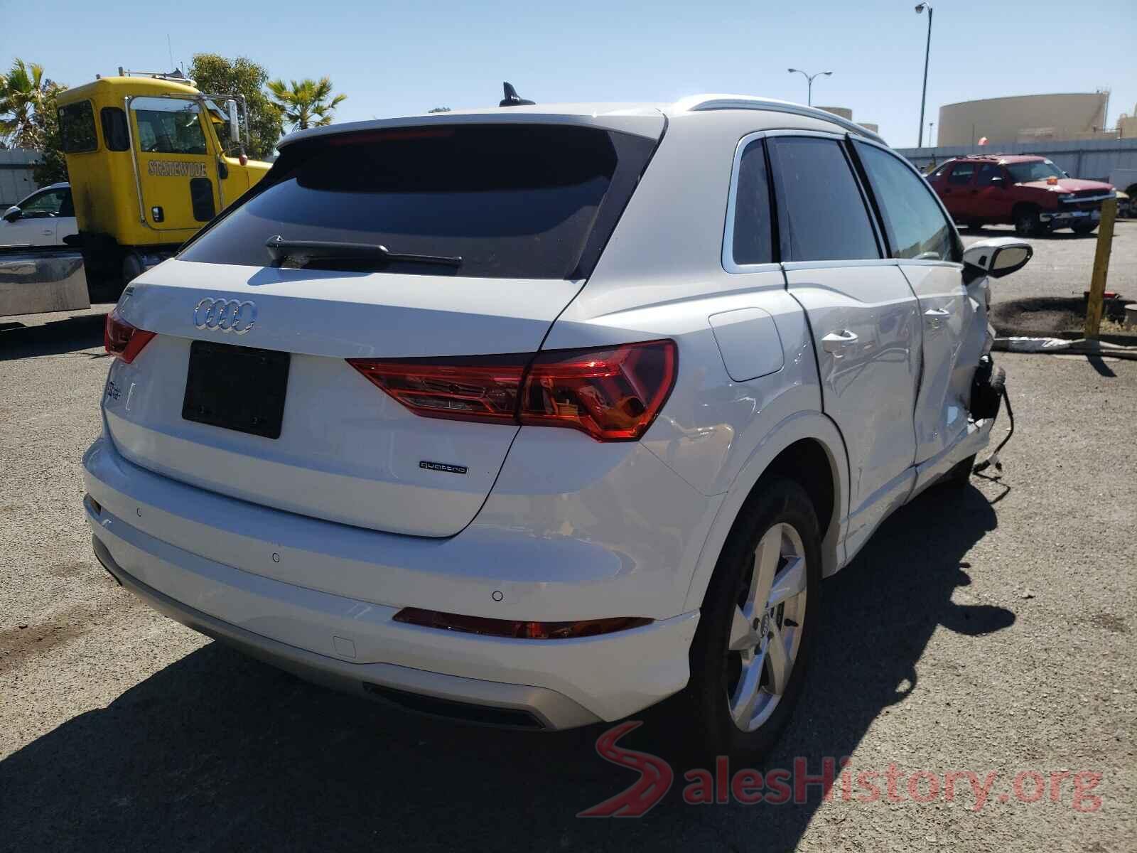 WA1BECF3XL1056016 2020 AUDI Q3