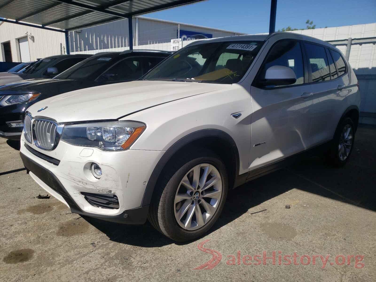 5UXWZ7C52H0T43855 2017 BMW X3