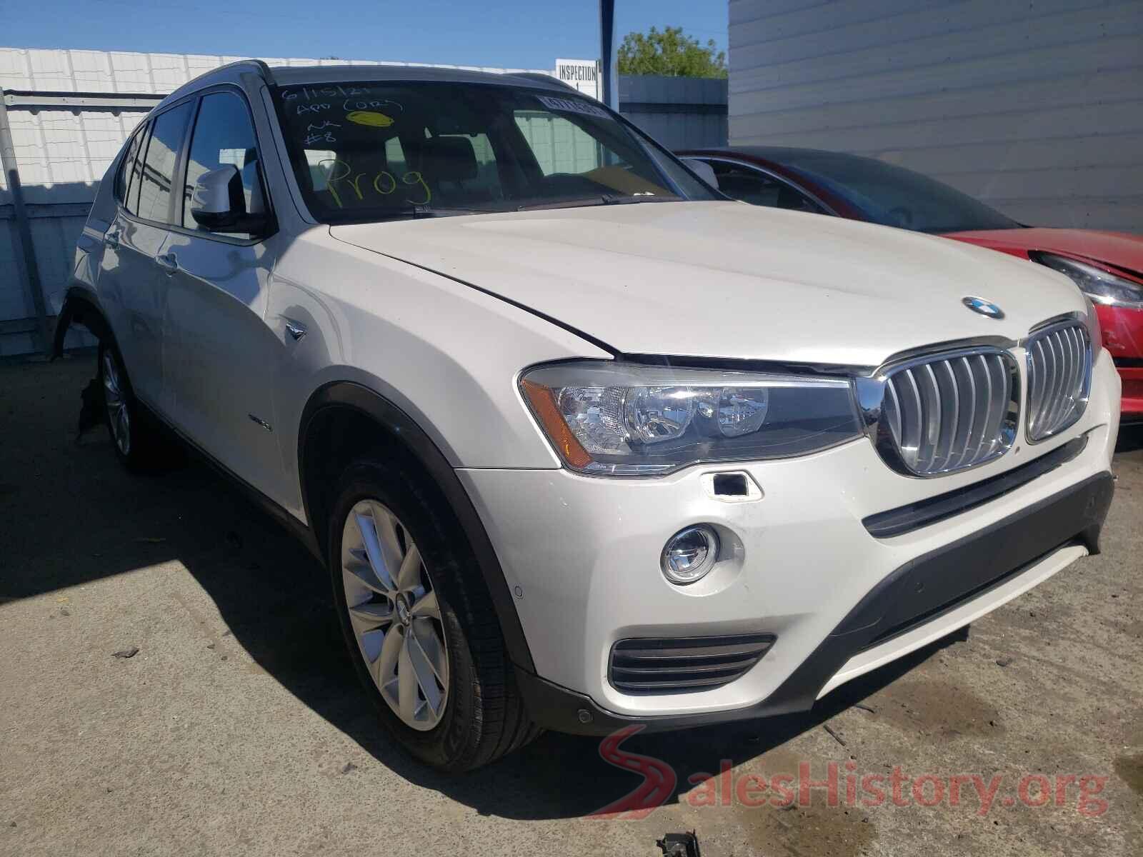 5UXWZ7C52H0T43855 2017 BMW X3