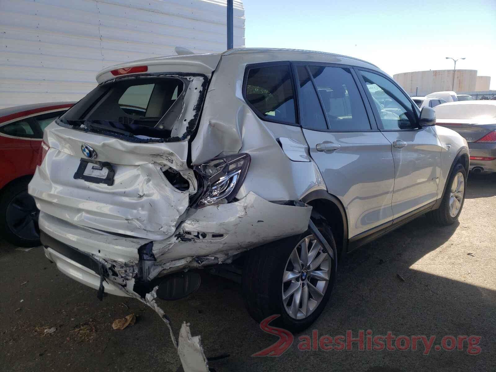 5UXWZ7C52H0T43855 2017 BMW X3