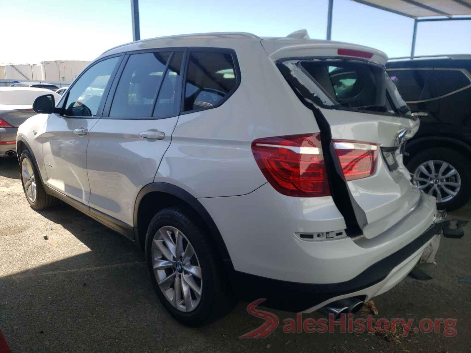 5UXWZ7C52H0T43855 2017 BMW X3