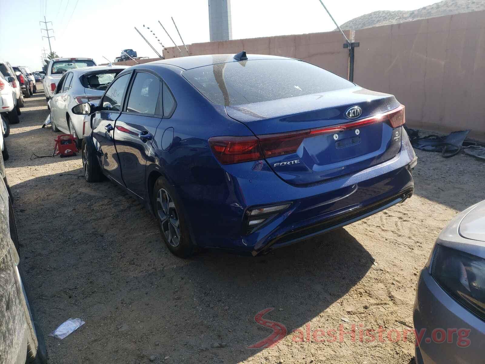 3KPF24AD3LE190532 2020 KIA FORTE