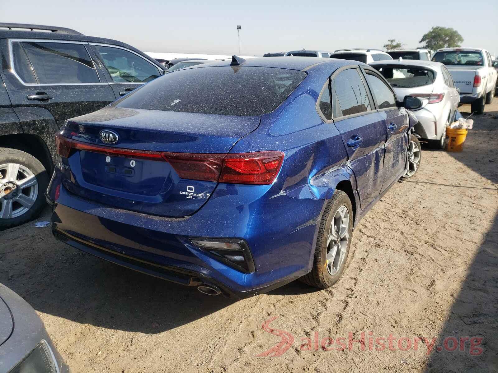 3KPF24AD3LE190532 2020 KIA FORTE