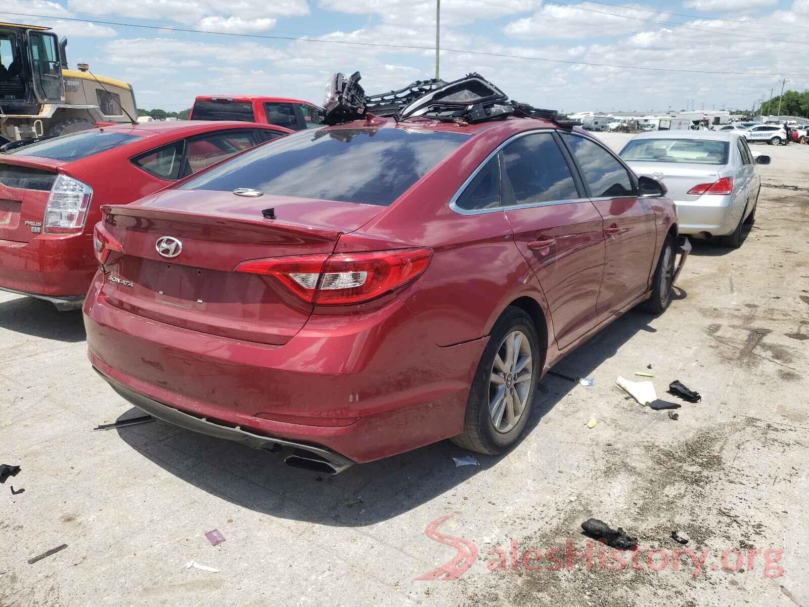 5NPE24AF7GH274576 2016 HYUNDAI SONATA