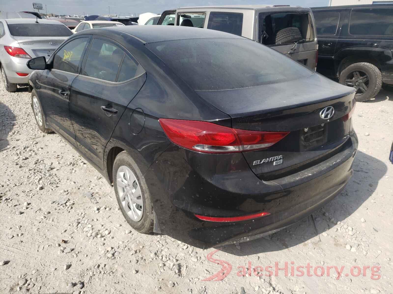 5NPD74LFXJH329037 2018 HYUNDAI ELANTRA