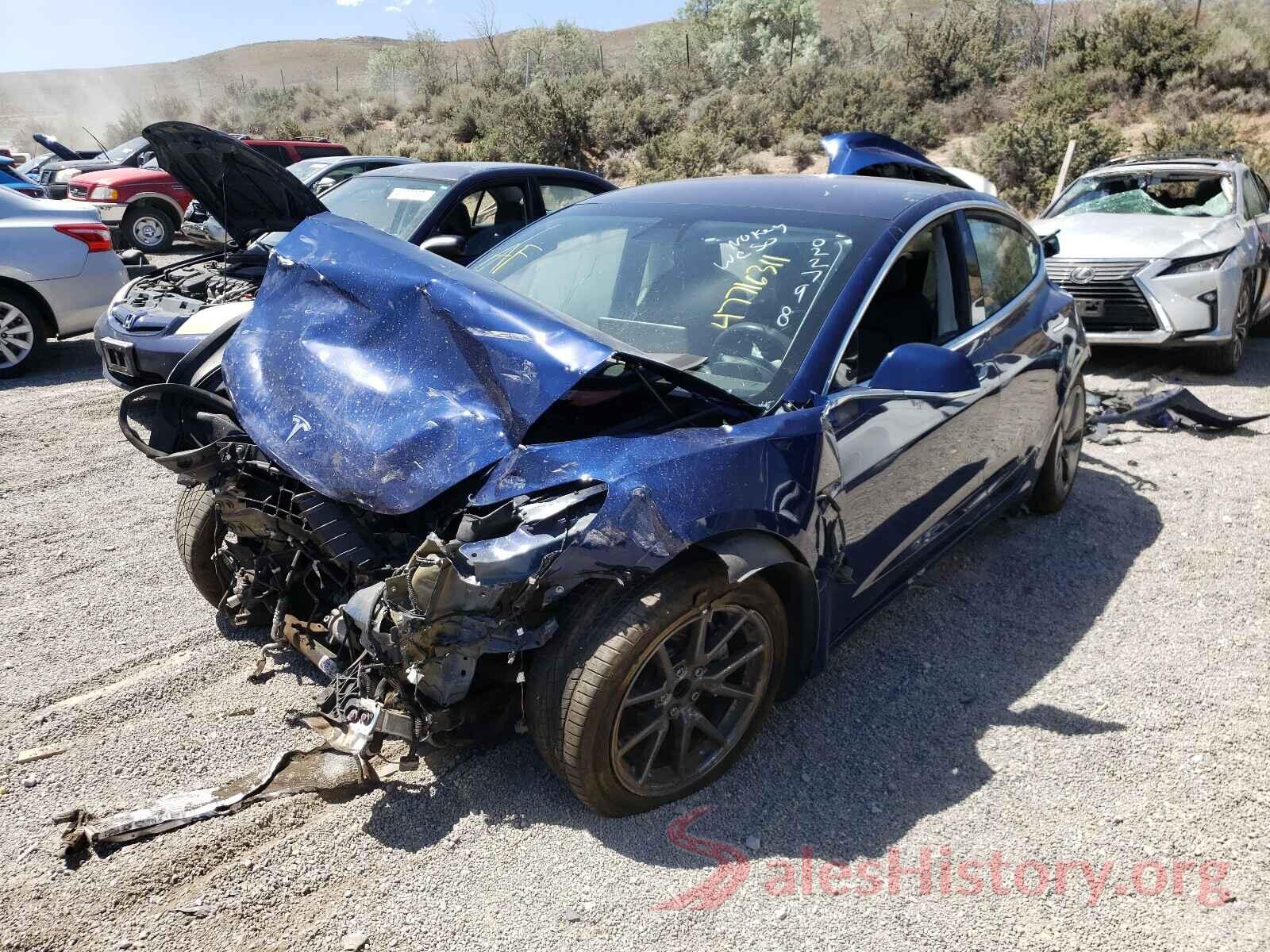 5YJ3E1EA2JF022798 2018 TESLA MODEL 3