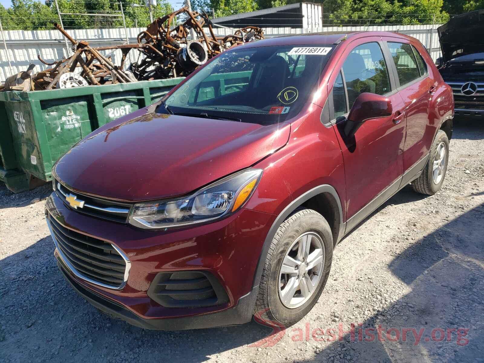 3GNCJNSB2HL187172 2017 CHEVROLET TRAX