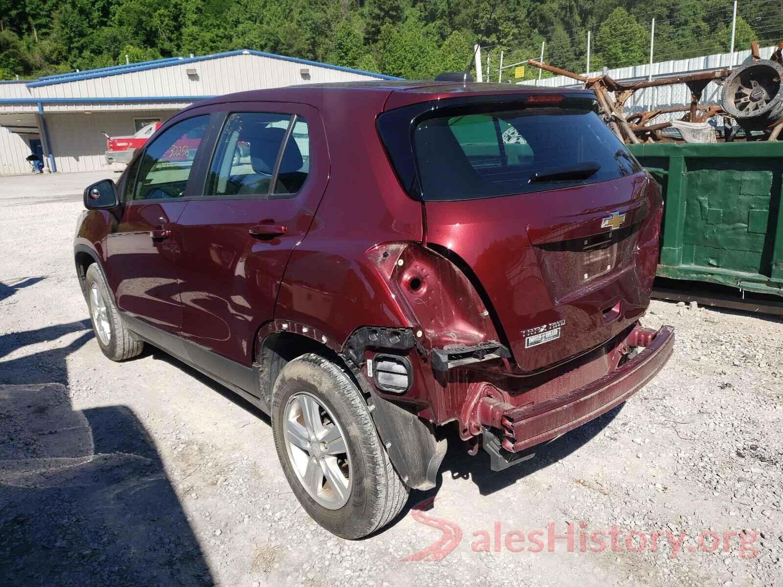 3GNCJNSB2HL187172 2017 CHEVROLET TRAX