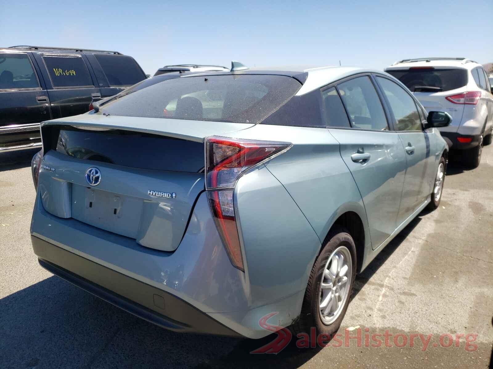 JTDKARFU9G3518251 2016 TOYOTA PRIUS