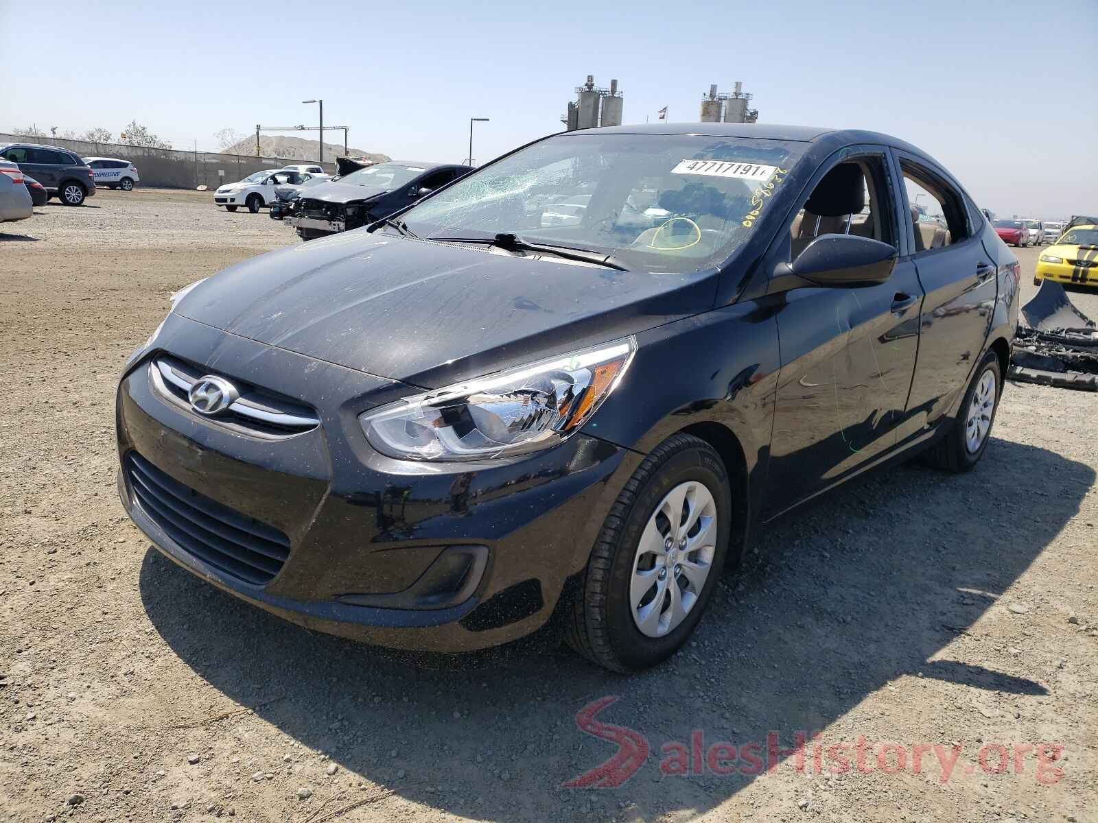 KMHCT4AE1GU161090 2016 HYUNDAI ACCENT