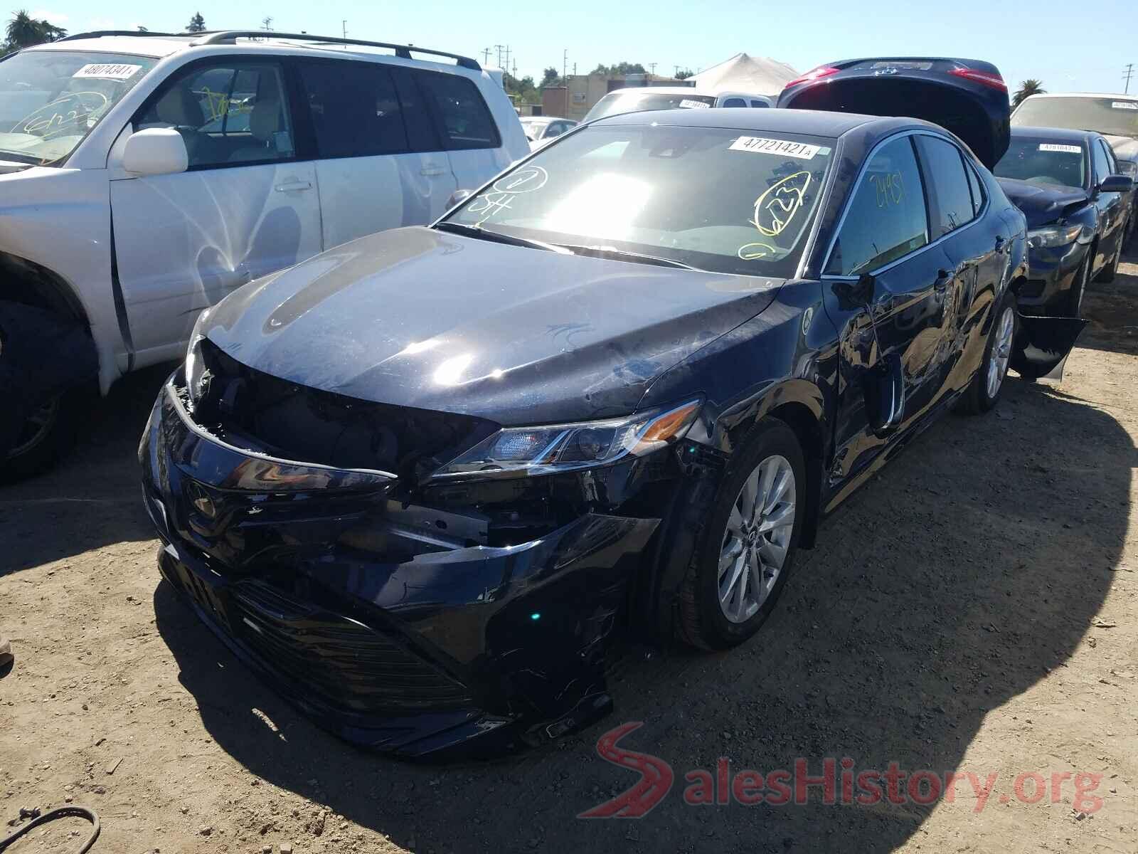 4T1B11HK2KU697485 2019 TOYOTA CAMRY