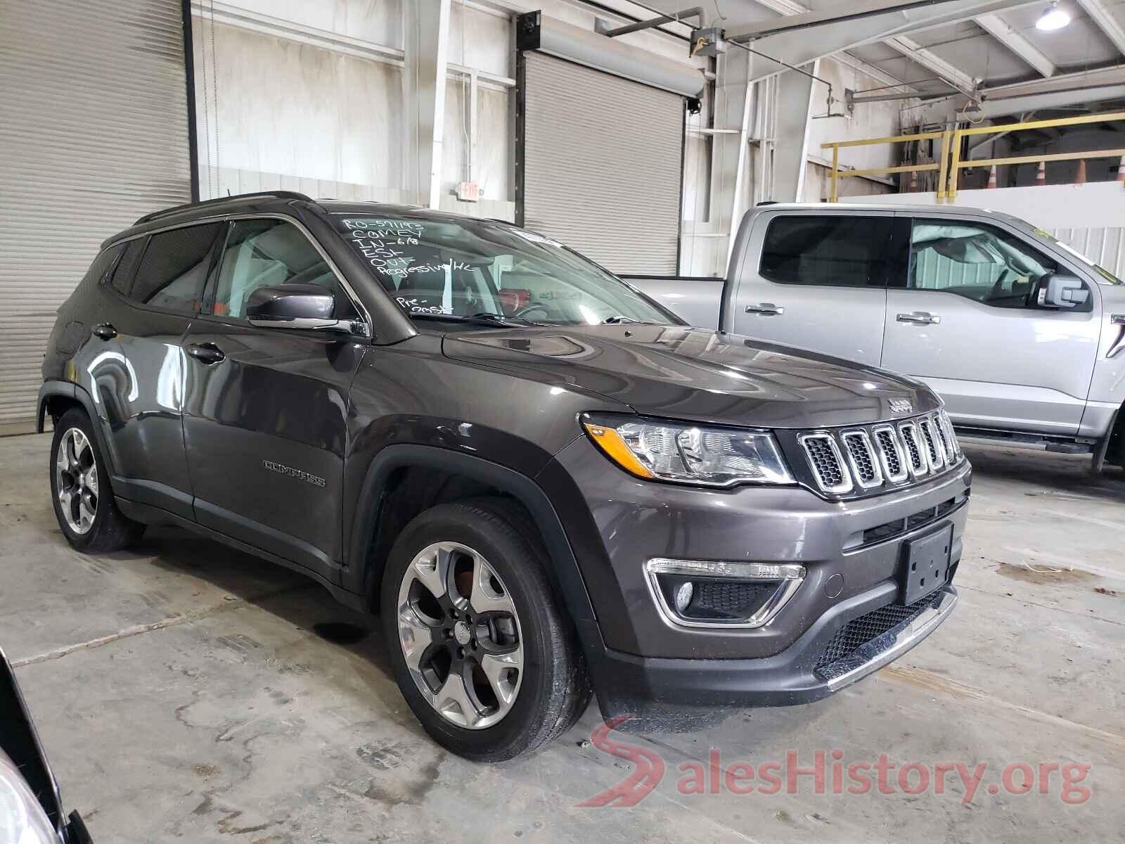 3C4NJCCBXKT814826 2019 JEEP COMPASS