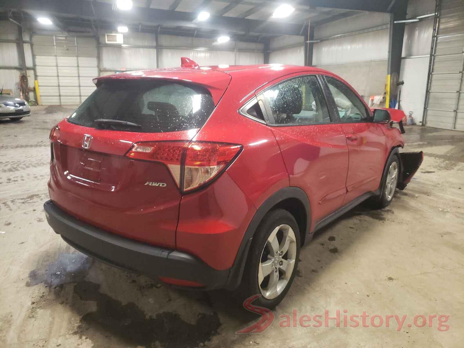 3CZRU6H33GM718110 2016 HONDA HR-V