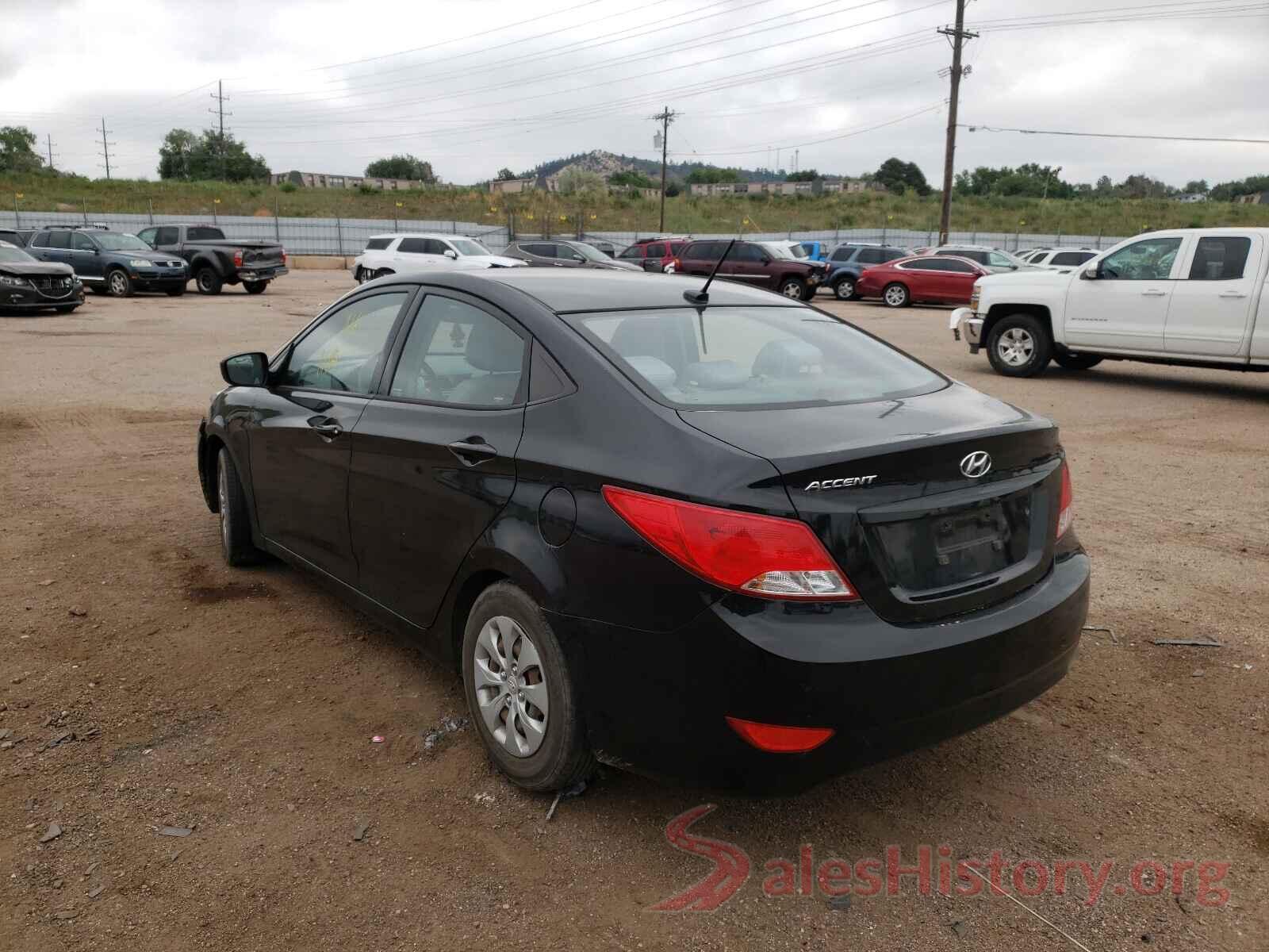 KMHCT4AE7GU990875 2016 HYUNDAI ACCENT