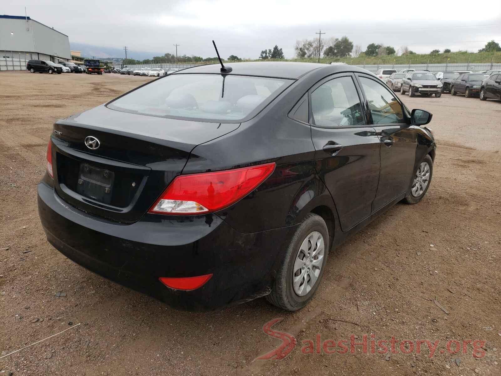 KMHCT4AE7GU990875 2016 HYUNDAI ACCENT