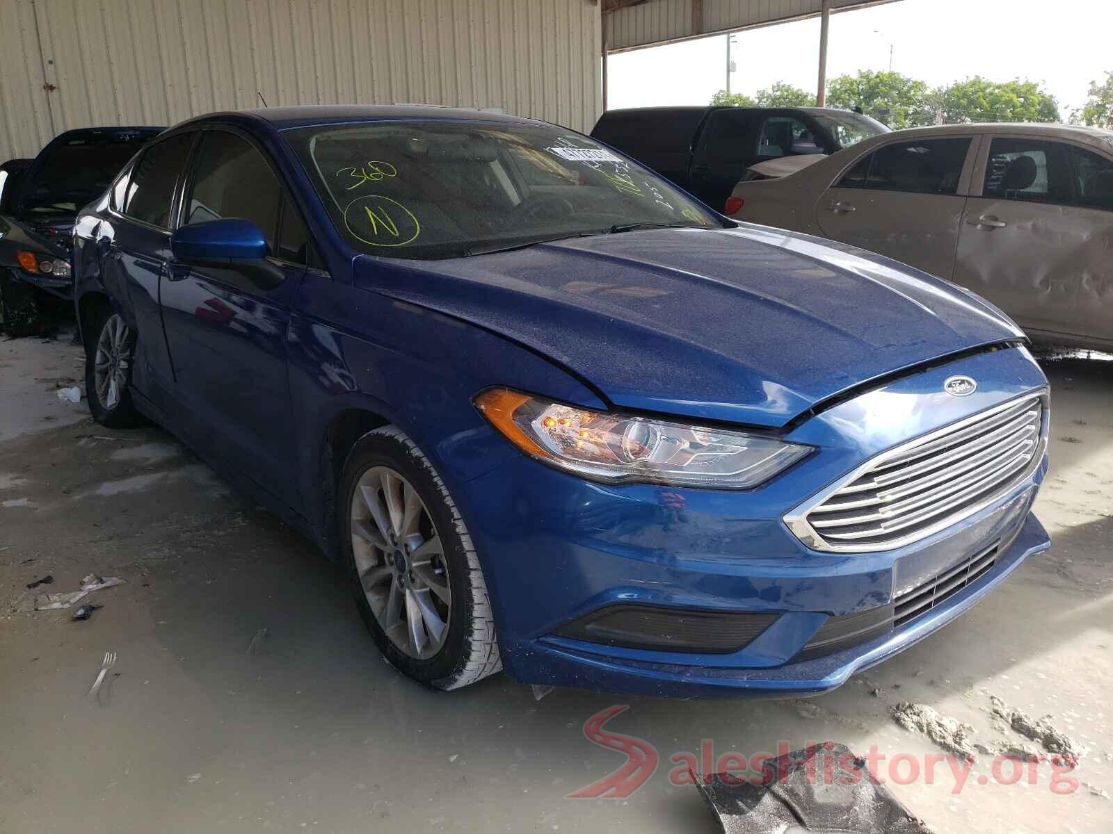 3FA6P0HD6HR309552 2017 FORD FUSION