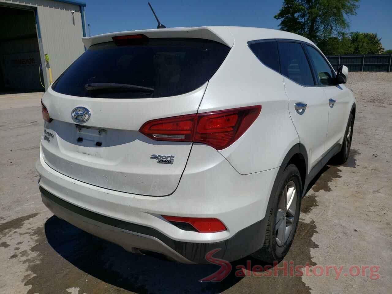 5NMZTDLB5JH075250 2018 HYUNDAI SANTA FE