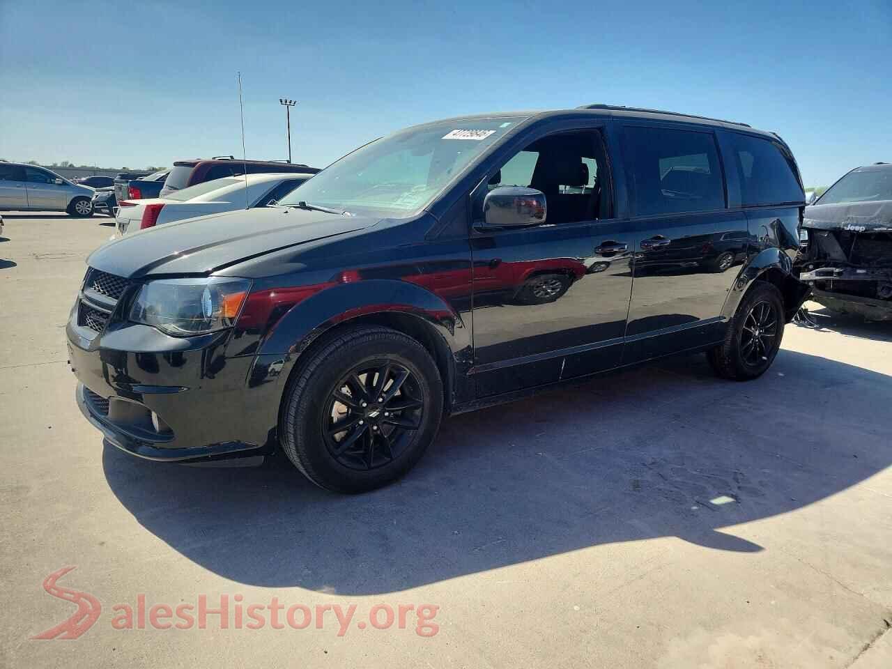 2020 DODGE CARAVAN VIN 2C4RDGBG2LR239364, auction photo