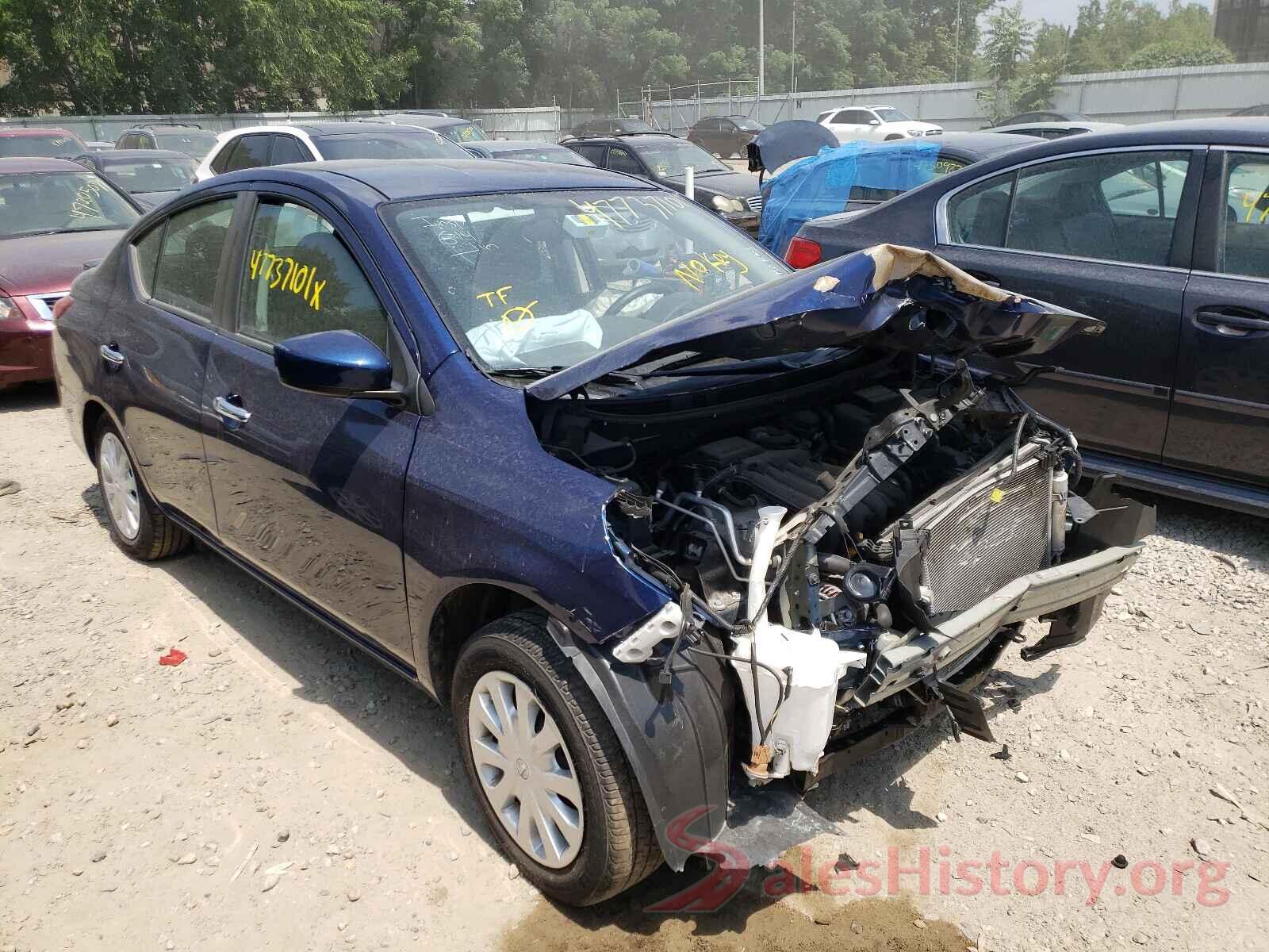 3N1CN7AP3KL856887 2019 NISSAN VERSA