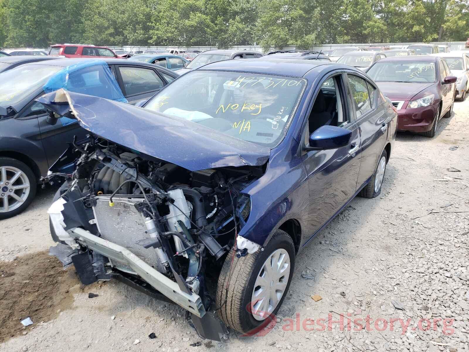 3N1CN7AP3KL856887 2019 NISSAN VERSA